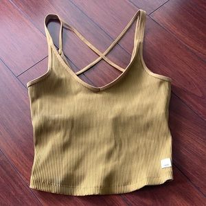 Rib Crop Tank